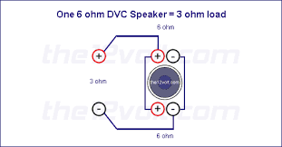 How to wire subs to desired impedance. Subwoofer Wiring Diagrams For One 6 Ohm Dual Voice Coil Speaker