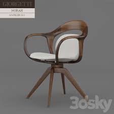 The unique sonara swivel chair, created by ad100 list, high end designer kelly wearstler, makes a great conversation piece. 3d Models Chair Chair Giorgetti Norah Chair Giorgetti Norah