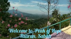 This is where many a student over age from hope's peak can get a good drink. The Peak Of Hope Tuaran Sabah Youtube