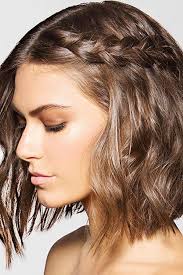 And don't worry about versatility, because there are so many options when it comes to styling slick down your hair with gel for a wet look, but flip out the ends to make it interesting. Gorgeous Hair Ideas For Holiday Party Season Braids For Short Hair Hair Styles Bridesmaid Hair
