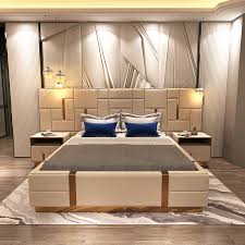 The bedroom set with bed could also have storage inside the bed. Cbmmart Italian Luxury Master Bedroom Furniture Velvet Upholstered King Size Bed Bedroom Sets Aliexpress