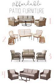 Garden furniture generally involves tables, chairs and if the companies are working on making their products more efficient in the affordable price range then more people get attracted to the company. Affordable Patio Furniture Remington Ranch Farmhouse