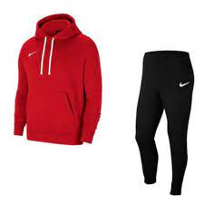 Jogging Polaire A Capuche Homme Nike Rouge et Noir – Achat pas cher - GO  Sport