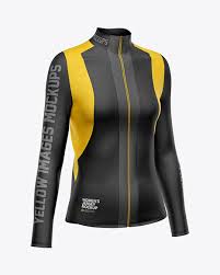 Women S Jersey Mockup In Apparel Mockups On Yellow Images Object Mockups