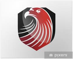 Maybe you would like to learn more about one of these? Plakat Hawk Logo Eagle Symbol Rodt Hodet Ikon Svart Emblem Pixers Vi Lever For Forandring