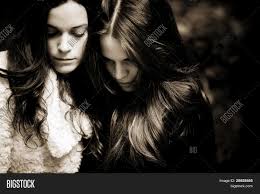 And nothing can express one's emotion better than pictures and sad pictures are even better at it. Portrait Two Sad Girls Image Photo Free Trial Bigstock