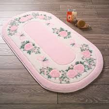 Confetti Oval Banyo Halisi Rose Frame Pembe Halilar Pembe Dokuma