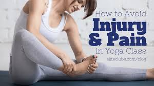There are three common vinyasa yoga injuries and some simple and easy steps to avoid them. How To Avoid Injury Pain In Yoga Class Elite Sports Clubs