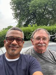 Meet my new buddy Ol Joe Hemphill… Ask me what he brought me to give away  to a few families? … Bags of fish maybe??