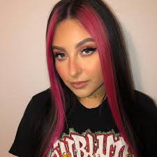 Virgin Pink In 2020 Pink Hair Streaks Hair Color Streaks Hair Streaks