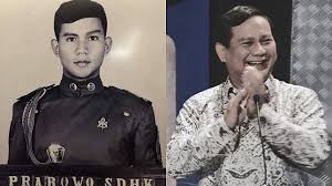 Sebagai seorang tentara, soeharto termasuk yang tampan di masanya. Prabowo Muda Ganteng