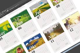 2020 Large Wall Calendar Mockup Pack Large Wall Calendar Stationery Mockup Wall Calendar