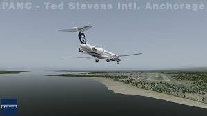 scenery review aerosoft panc ted stevens intl anchorage