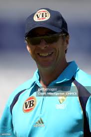 Australia bowling coach Troy Cooley News Photo