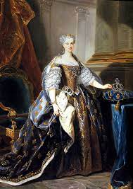 Marie leczinska, daughter of king stanislas of poland. Marie Leczinska Portrait Portrait Painting Art