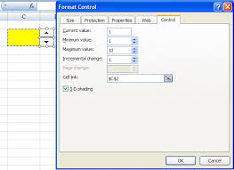 Cara Menambahkan Spin Button Pada Lembar Kerja Excel
