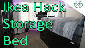 It's heavy and stable but cheap (low material cost), fast and easy to print. Diy Storage Bed Ikea Malm Hack Youtube