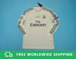 / real madrid zinedine zidane adidas trikot #5 2. Real Madrid 2013 2014 Langarm Cl Finale Trikot Shirt Kit Ramos Bale Grosse S Xxl Ebay