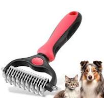 Amazon.com: Cepillo de aseo para mascotas, rastrillo de ...