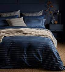 Maybe you would like to learn more about one of these? Breton Stripe Dark Blue Bed Linen Secret Linen Store