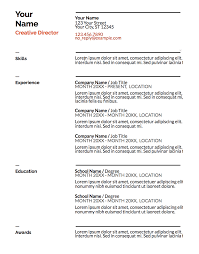 Google Doc Resume Templates Resume Template Free Resume Template Professional Resume