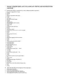 Soal aqidah kelas 10 11 12 semester 1 beserta jawabannya. Soal Fiqih Kelas 8 Bab Sholat Masnurul