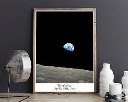 Make stories from your photos. Earthrise Etsy