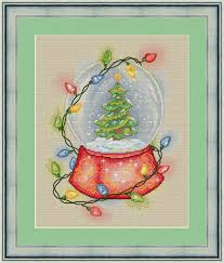 The sheaf stitch is a surface embroidery stitch that can be worked singly as a design element, in rows, or in a. Christmas Snow Ball Cross Stitch Patterns Cross Stitch Patterns Christmas Stitch Patterns