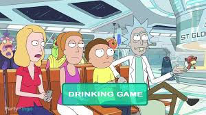 Rick And Morty Interdimensional Cable 2 Drinking Game Partypingo