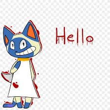 It can be interacted with by pressing a, next to it and facing it, to create a sound that is a mixture of a cat's meow and twinkling. Cats Animal Crossing New Leaf