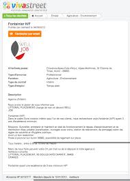 Fontainier H F Offre Emploi Petites Annonces Gratuites Petites Annonces