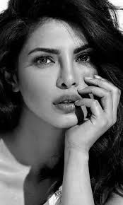 Black And White Female Model Portrait 
