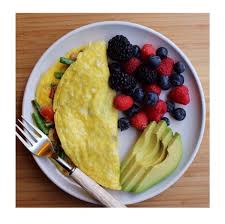 Healthy Breakfast Omelette De Legumes Avocat Et Fruits Rouges Healthy Healthybreakfast Recetas De Comida Desayunos Nutritivos Recetas De Comida Saludable