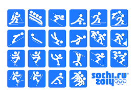 Wo fanden die ersten winterspiele statt? Piktogramme Der Olympischen Spiele 2014 In Sochi Design Tagebuch