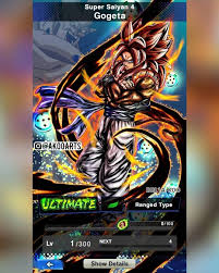 What is your idea for the main character of dragon ball? Ex Gogeta Ssj4 Novocom Top