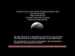 We tripantu (using unified alphabet). Pin En Cosmovision Mapuche