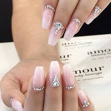 Image uploaded by elaide alves. Beautiful Diamond Nail Art Designs Diamond Nails Inspo