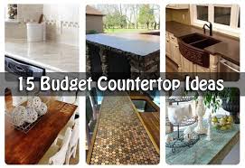 Price and stock could change after publish date, and we may make money from these links. 15 Budget Countertop Ideas