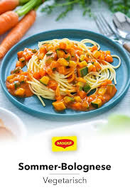 Vegetarische Sommer Bolognese Rezept Bolognese Vegetarische Gerichte Und Vegetarisch