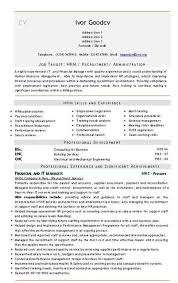 Land your dream job that. Hr Administration It Finance Cv Template Download Cvs And Flickr