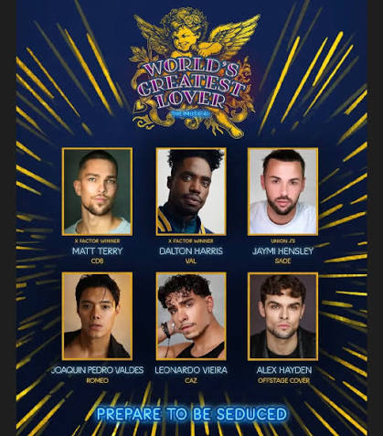 Thrilled to share the casting news for The Worlds Greatest Lover, heading  to London for its UK premiere at The Other Palace this spring. The vocals  on this show are going to