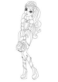 Ashlynn Ella Ever After High Coloring Page Coloring Pages Free Coloring Pages Halloween Coloring Pictures