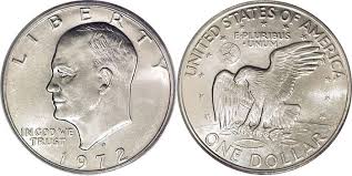 1972 Liberty One Dollar Coin Value 1972 D Kennedy Half