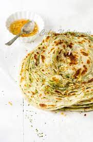Pudina Lachha Paratha Pudina Paratha Recipe Mint Paratha Cubes N Juliennes Recipe Indian Food Recipes Paratha Recipes Cooking Recipes