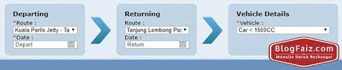 Tapi sekarang baru ada rasa nak hupdate dalam. Cara Pergi Ke Langkawi Naik Kereta Sendiri Blog Faiz