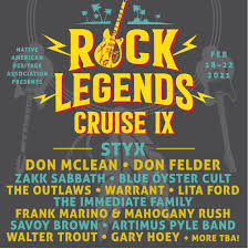 And it's this passion that the festival organisers have for the history and culture of rock music that is shared by the thousands of fans that head to the north of spain year after year. Rock Legends Cruise 2022 In Fort Lauderdale Us Guide Tickets Festivalsunited Com