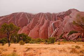 Maybe you would like to learn more about one of these? Waterfalls On Uluru A Rare Sight Amusing Planet