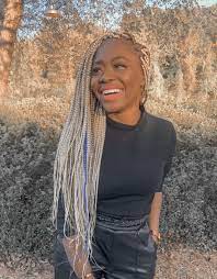 Blonde Braids Dark Skin Blonde Hair Grow Natural Black Hair Hair Color For Black Hair