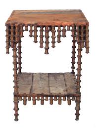 Wonderful Folk Art Spool Table 1stdibs Com Spool Furniture Spool Tables Furniture