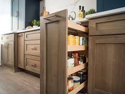 These kitchen and pantry shelves have been given many names, pull out shelves, slide out shelves, roll out shelves, shelves that slide out,sliding shelves, slide out drawers, slide out trays, etc. Hickory Blue Modern Farmhouse Kitchen With Pull Out Pantry Cabinet Storage Farmhouse Minneapolis By Dura Supreme Cabinetry Houzz